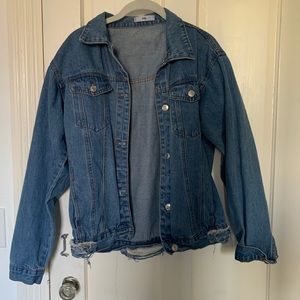 Adika Oversized Denim Jacket